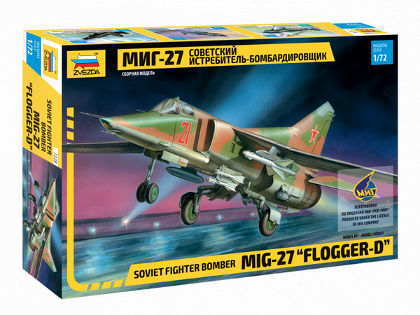 Soviet fighter bomber MiG-27 "Flogger-D" (1/72)