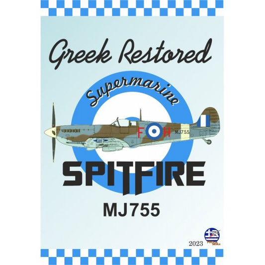 GREEK Restored SPITFIRE Mk IΧc MJ755 - 1/48 Decal