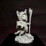 Meowromancer - Cat Knight figure