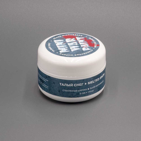 Melted glass snow (100ml)