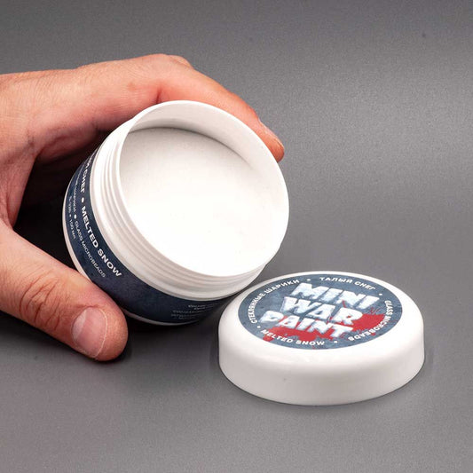 Melted glass snow (100ml)