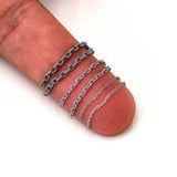 Chain with oval link 1.9x2.5m, 0.5mm thick, size L