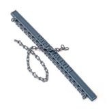 Chain with an angular link 2.5 x 3.7 mm, 0.5mm thick, size L