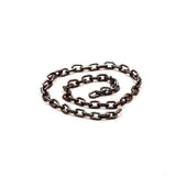 Chain with oval link 1.5 x 2 mm, 0.3mm thick, size M