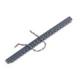 Anchor chain with buttresses with a link 1.5 x 2.5 mm, 0.35mm thick, size M