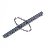 Anchor chain with buttresses with link 2 x 3.5mm, 0.5mm thick, size L