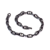 Anchor chain with buttresses with link 2 x 3.5mm, 0.5mm thick, size L