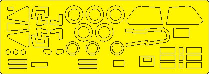 Su-25 Frogfoot BASIC kabuki masks (1/72)