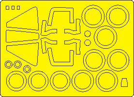 Su-25 Frogfoot BASIC kabuki masks (1/48)