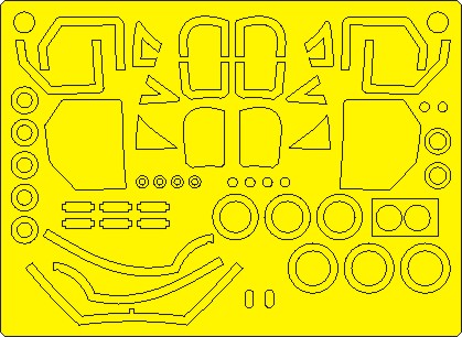 Ka-52 Alligator BASIC kabuki masks (1/48)