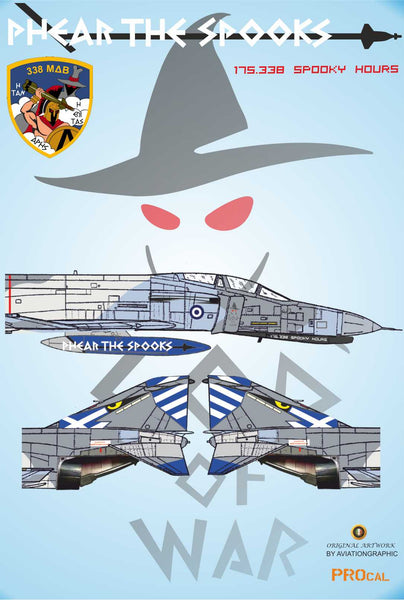 ΦΟΒΗΘΕΙΤΕ ΤΑ ΦΑΝΤΑΣΜΑΤΑ - Χαλκομανία 1/48
