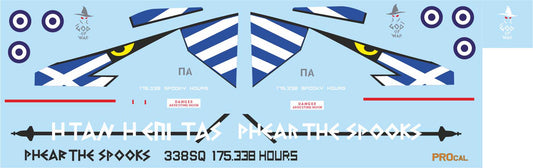 PHEAR THE SPOOKS - 1/72 Decal