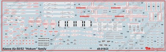Kamov Ka-50(52) Hokum family (1/48)