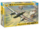 Soviet dive bomber Petlyakov Pe-2 (1/48)