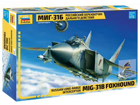 Russian long-range interceptor MIG-31B Foxhound (1/72)