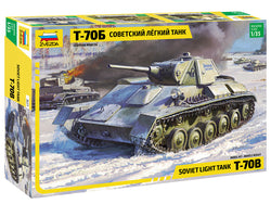 Soviet light tank T-70B (1/35)