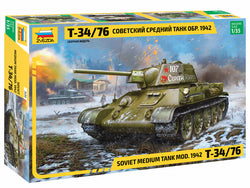 Soviet medium tank T-34/76 mod. 1942 (1/35)