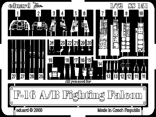 F-16 A/B 1/72