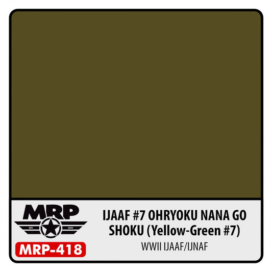 IJAAF #7 Ohryoku Nana Go Shoku (Yellow Green #7) (30ml)