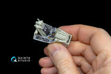 F-16С 3D-εκτυπωμένο &amp; έγχρωμο εσωτερικό σε χαρτί χαλκομανίας (για κιτ Tamiya)