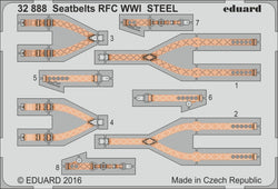 Seatbelts RFC WWI STEEL (1/32)