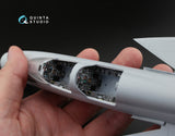 F-105G 3D-εκτυπωμένο &amp; έγχρωμο εσωτερικό σε χαρτί χαλκομανίας (για κιτ HobbyBoss)
