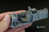P-51D (Late) 3D-εκτυπωμένο &amp; έγχρωμο εσωτερικό σε χαρτί χαλκομανίας (για κιτ Tamiya)