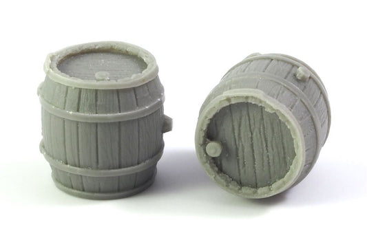 Wooden Barrels (2 pcs)