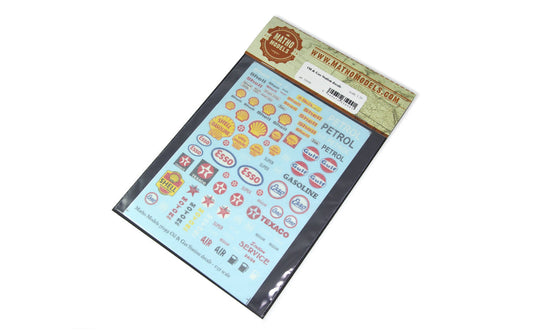 Oil & Gas Station decals