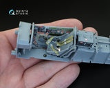P-51D (Early) 3D-εκτυπωμένο &amp; έγχρωμο εσωτερικό σε χαρτί χαλκομανίας (για κιτ Tamiya)