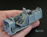 P-51D (Early) 3D-εκτυπωμένο &amp; έγχρωμο εσωτερικό σε χαρτί χαλκομανίας (για κιτ Tamiya)