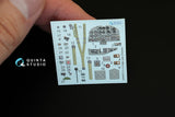 Il-2 Single seat 3D-Printed & coloured Interior on decal paper (for kit)