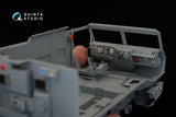 MRAP Typhoon-K 3D-Printed &amp; έγχρωμο εσωτερικό σε χαρτί χαλκομανίας (για κιτ Zvezda)