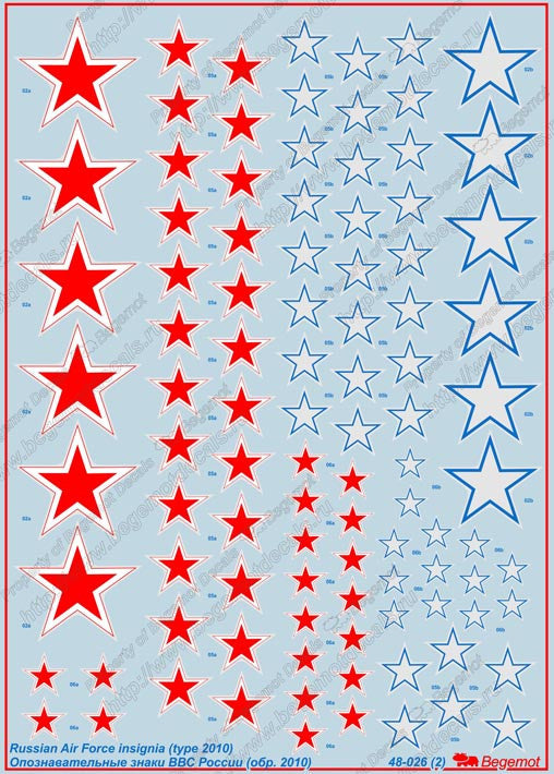 Russian Air Force insignia (Τype 2010)