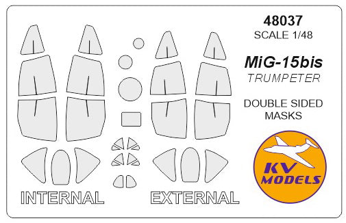 MiG-15bis (double sided) Masks (Trumpeter)