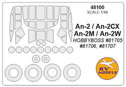 An-2 (HOBBYBOSS) + wheels masks