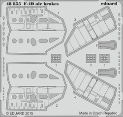 F-4D airbrakes 1/48 (for Academy)