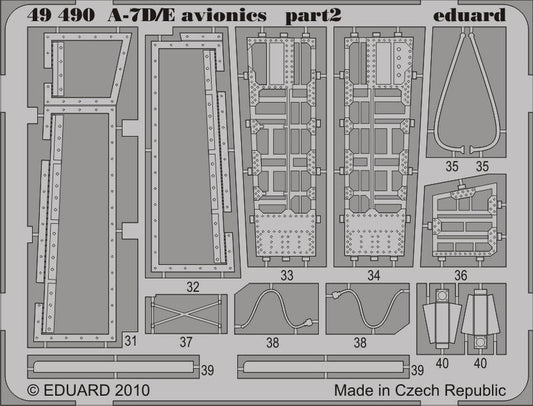 A-7D/E avionics 1/48 (for Hobby Boss)