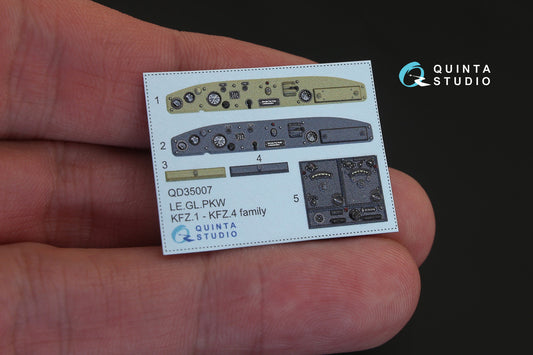 KFZ 1-4 Interior (for ICM kits)