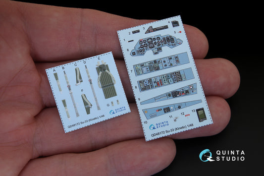 Su-33 Interior (for Kinetic kit)