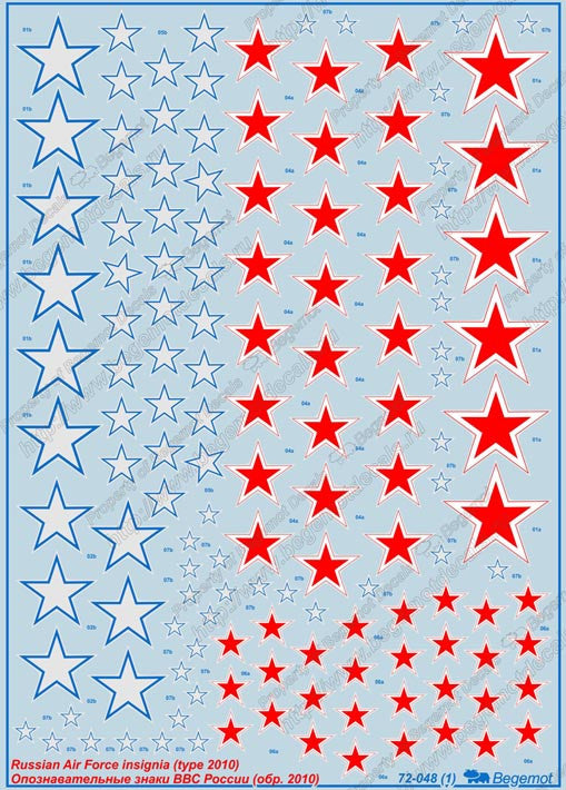Russian Air Force Insignia (Type 2010)