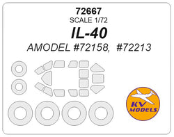 IL-40 (AMODEL) + wheels masks