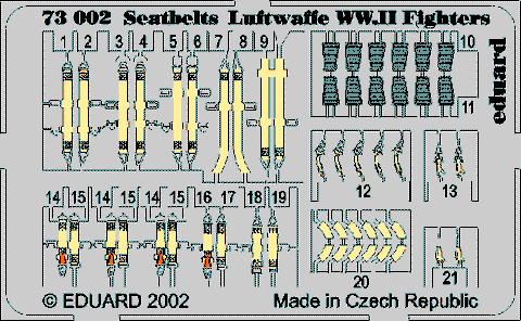 Seatbelts Luftwaffe WWII Fighters