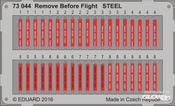 Remove Before Flight STEEL