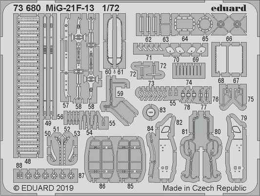 MiG-21F-13 1/72 (Modelsvit)