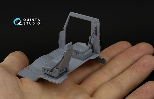 KAMAZ 65115 Dump truck 3D-Printed & coloured Interior on decal paper (Zvezda)