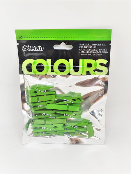 Mini Wooden Pegs (15pcs)