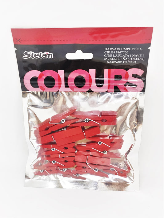 Mini Wooden Pegs (15pcs)