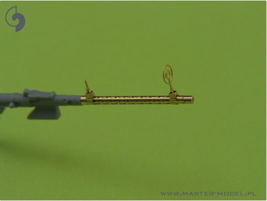 German aircraft machine gun MG 15 - turned barrels and etched sights (2pcs)