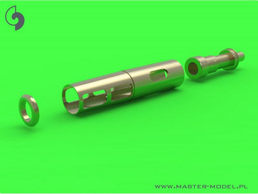 MiG-15 & MiG-15bis - 37mm and 23mm gun barrels set, antenna base & Pitot Tube